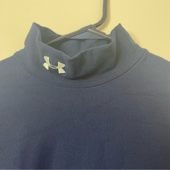 Under Armour Mock Turtleneck Long Sleeve Shirt  Size: Small - Picture 4 of 11